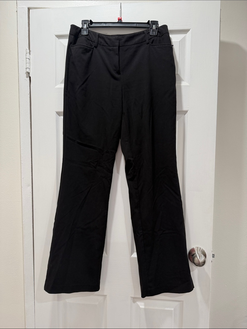 New York & Company Black Boot Cut Dress Pants